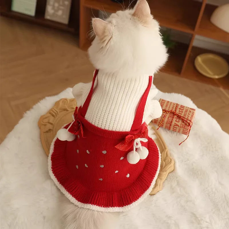 Sweater Natalício para Gatos