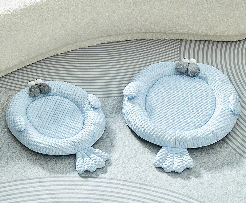 Cama Refrescante Patinhas de Verão Para Cães e Gatos