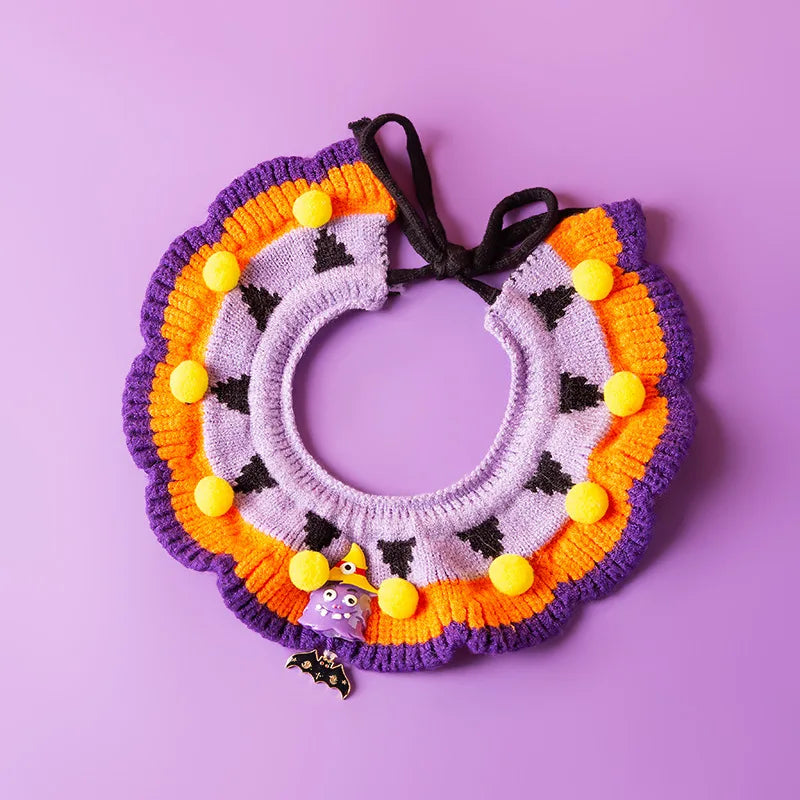 Gola Bruxinha De Halloween para Pets
