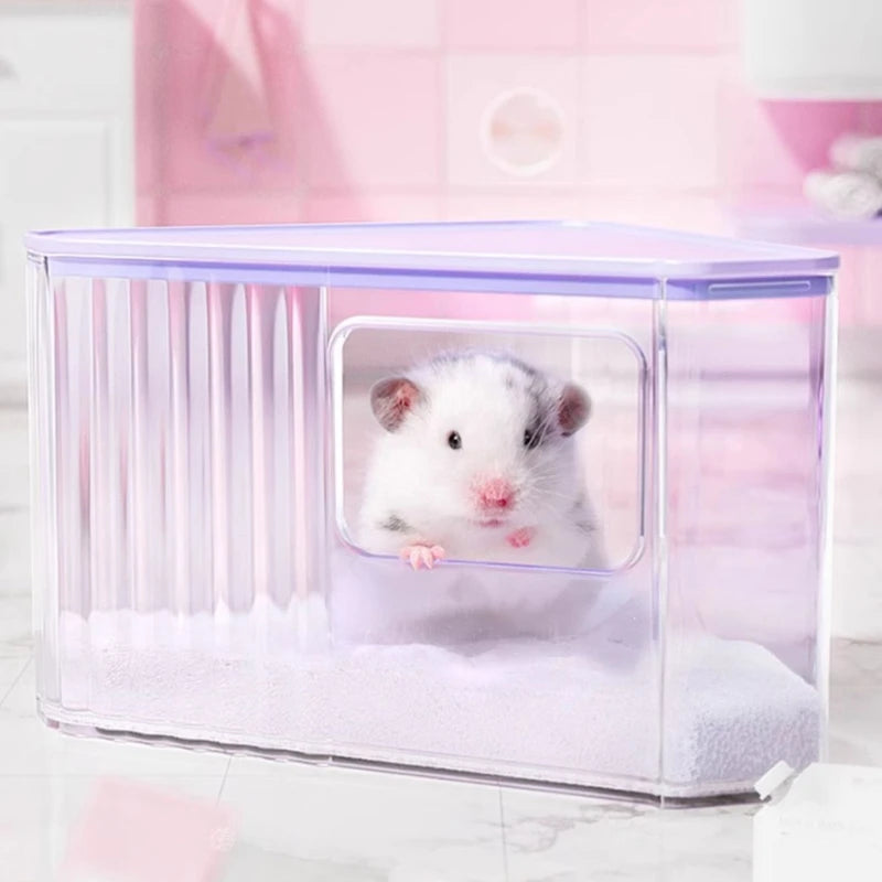 Banheira & Ninho para Hamster