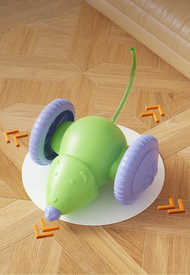 Brinquedo Rato Automático Para Gatos