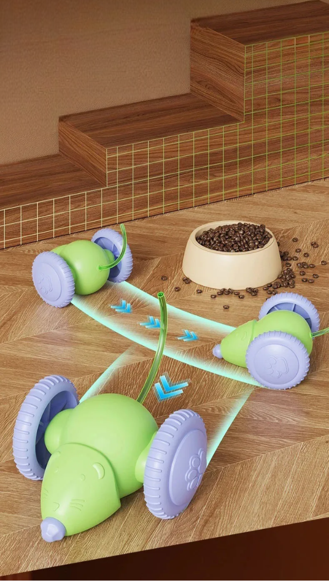 Brinquedo Rato Automático Para Gatos