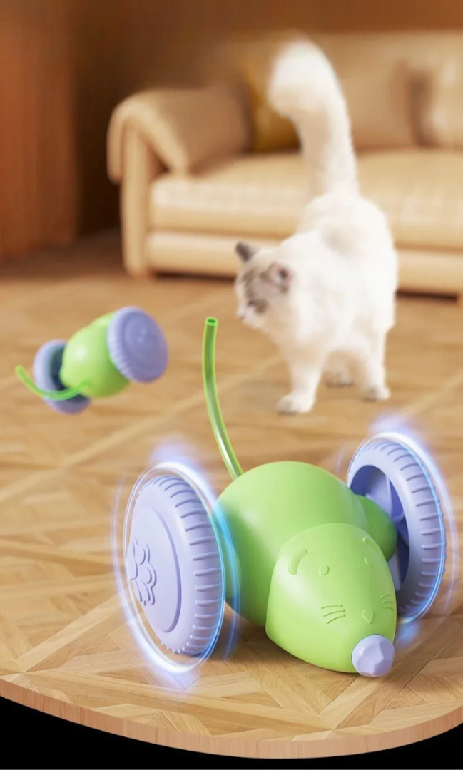 Brinquedo Rato Automático Para Gatos