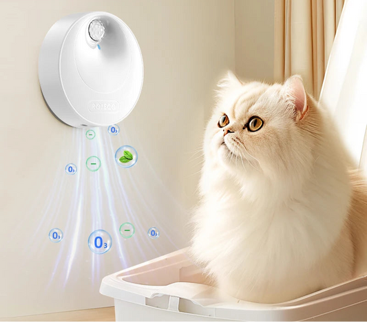 Purificador Automático de Odor Para Gatos