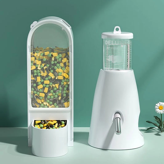 Comedouro e Bebedouro Automático para Hamsters
