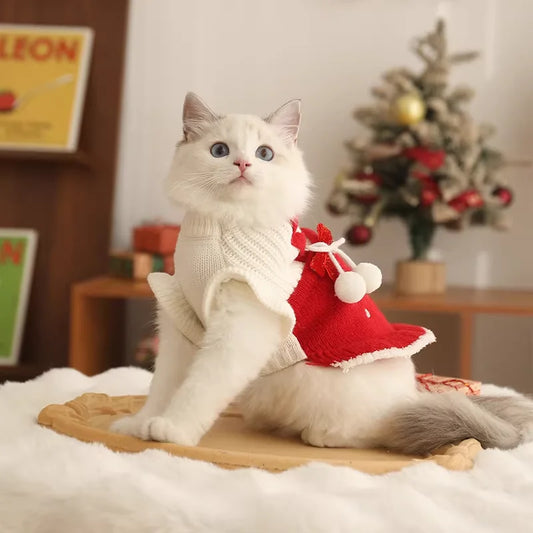 Sweater Natalício para Gatos